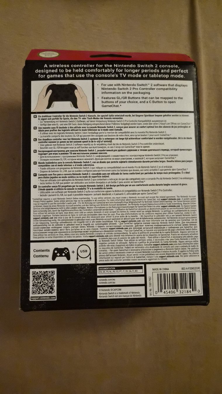 Nintendo Controller: Nintendo Switch 2 Pro Controller Resident Evil Edition! – Nuovo e nell'imballaggio originale da Wabern venduto da konbini 1