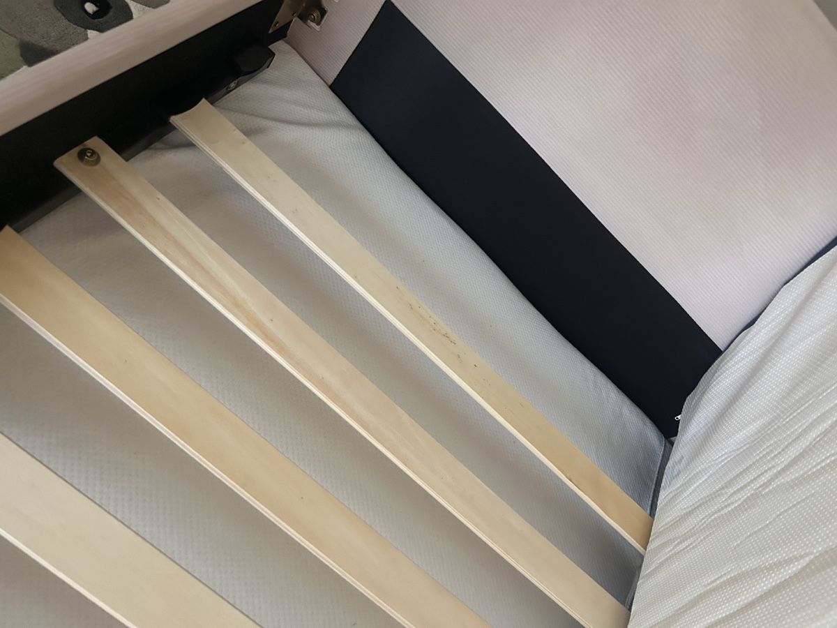Letti: Beliani Daybed extendable mattress light pink condition used – Usato da Unterägeri venduto da Ekomaki 4
