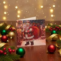 Carte de Noël n°1 en diamond painting