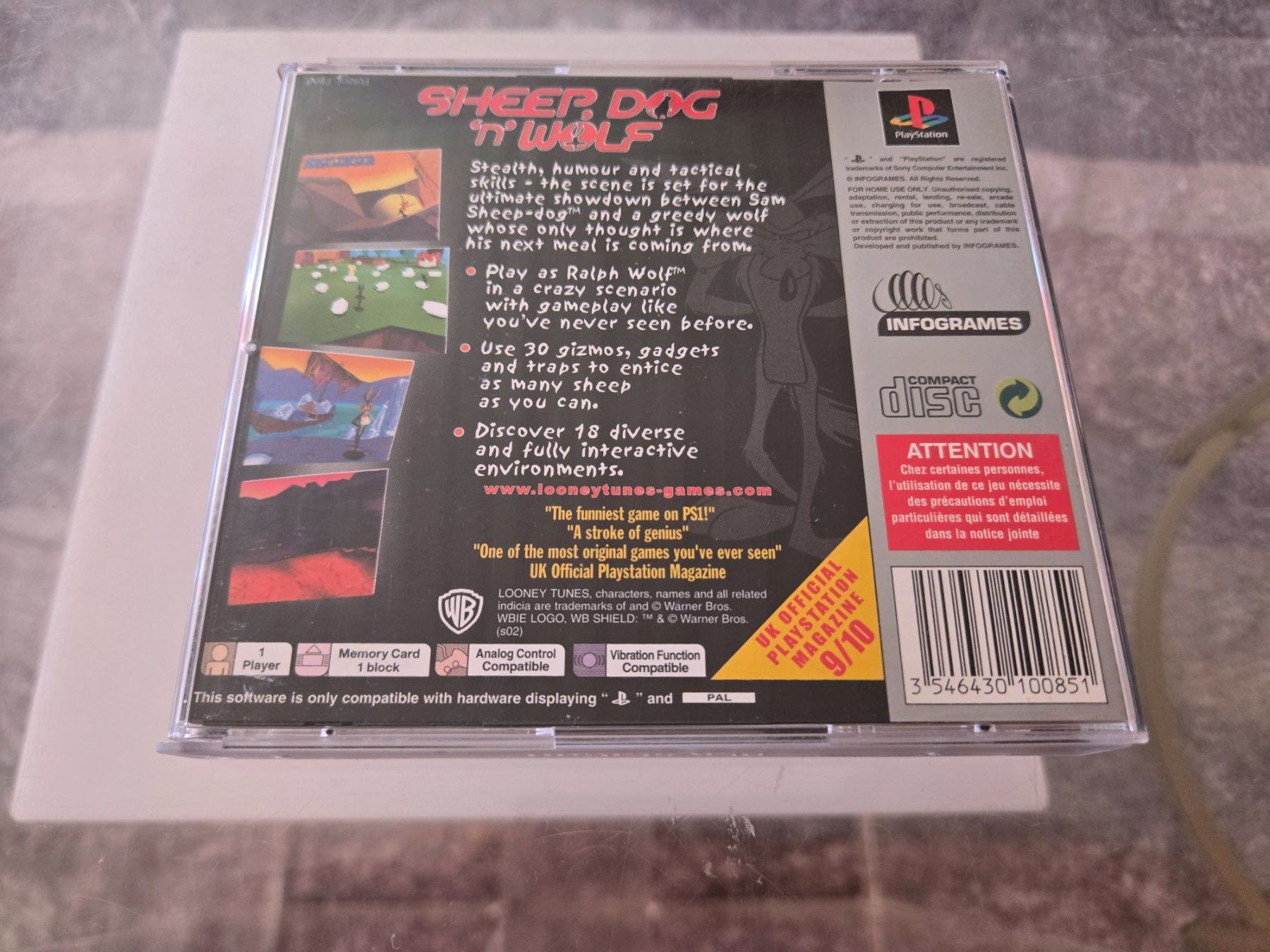 Giochi: Sheep, Dog N Wolf PS1 – Usato da Bussigny venduto da Kfdlt 1
