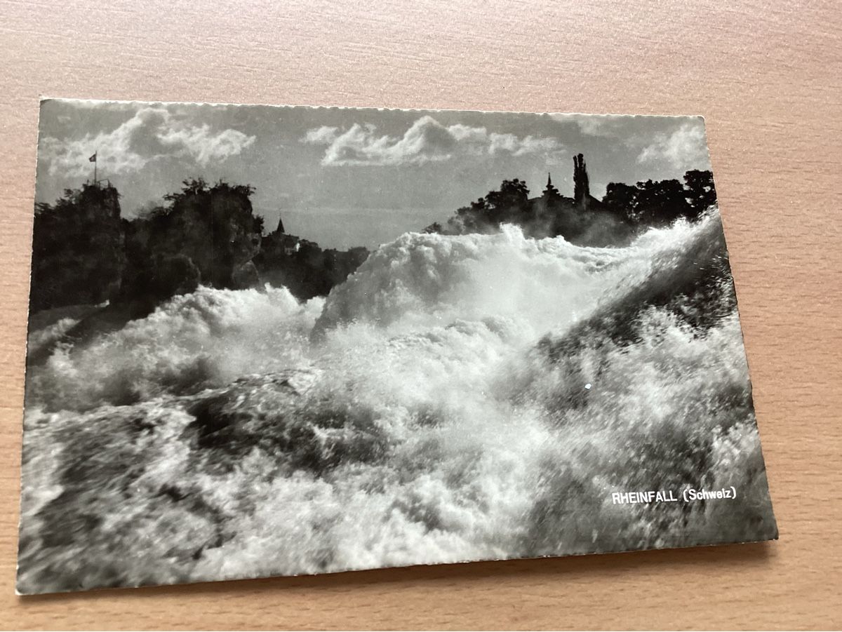 Cartoline postali: AK Rheinfall – Usato da Wassen UR venduto da SABDOM