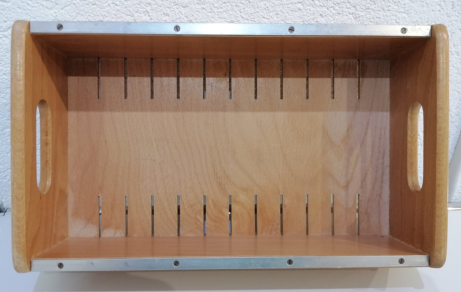 Sistemi di archiviazione: Karteikasten /Holzbox A5 quer mit Griffen, gebraucht – Usato da Unterengstringen venduto da Tnovus 4
