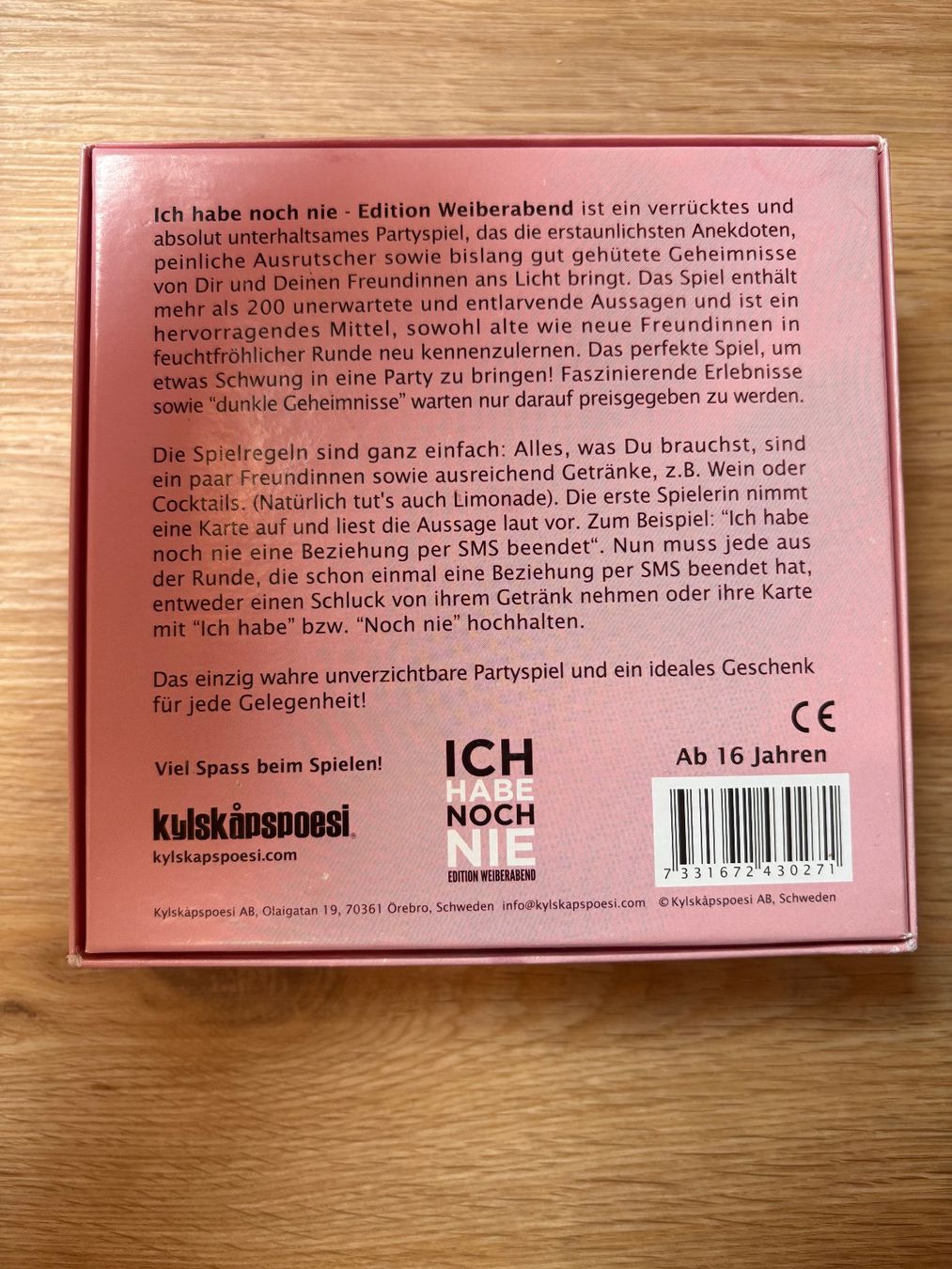 Spiele: Ich hab noch nie - Edition Weiberabend – Gebraucht aus Niedergösgen von ang_qjt7 2