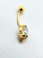 750/18 Karat Gold Piercing NEU