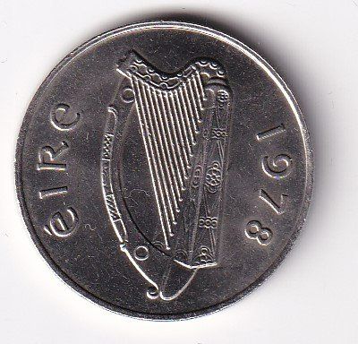 Alle Münzen: Irland 10 pence 1978 – Gebraucht aus Neuchâtel von karlpierrino 1