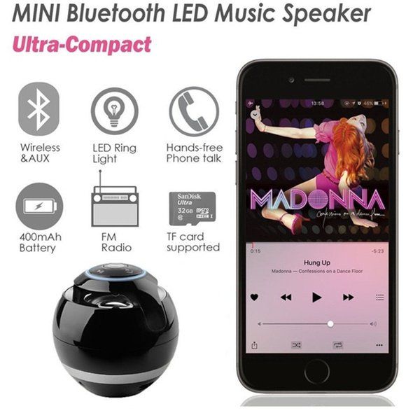 Casse acustiche: BLUETOOTH Kugellautsprecher Hellblau – Nuovo e nell'imballaggio originale da Castiel venduto da mcconsulting 2