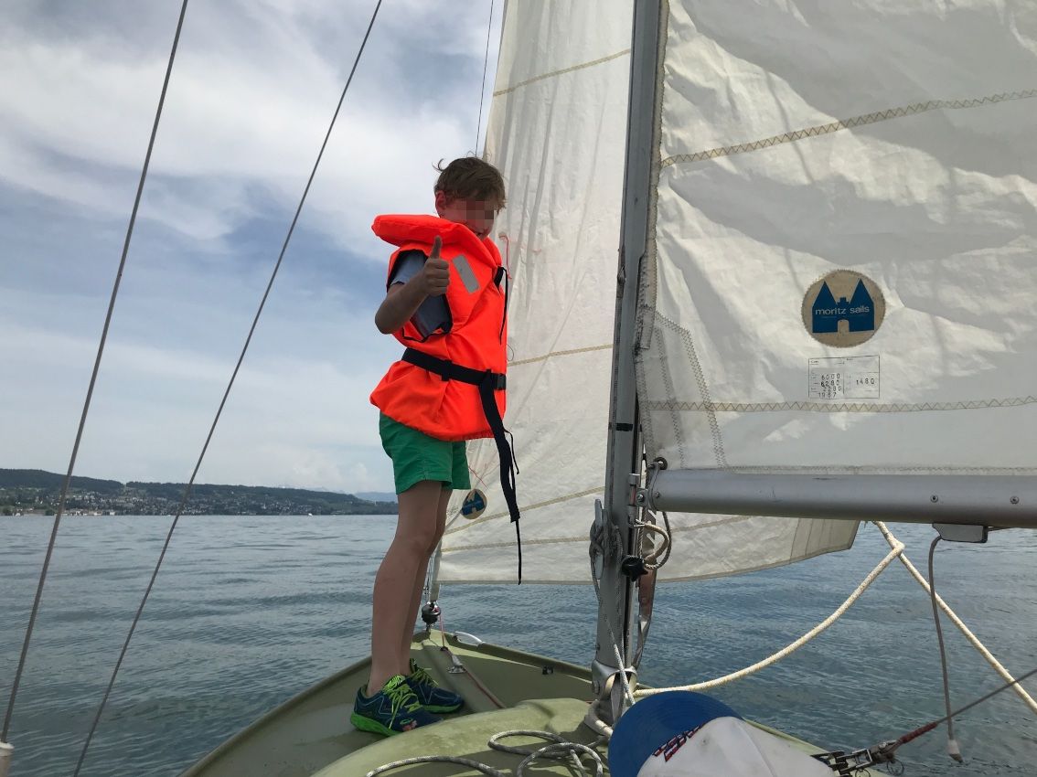 Boote: Segelboot / Jolle "Conger" mit Anhänger – Gebraucht aus Zumikon von blitzjunge 3