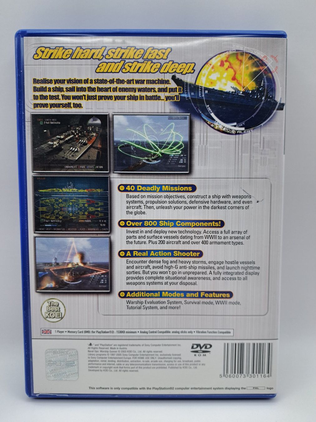 Giochi: Naval Ops Warship Gunner (Playstation 2/PS2) – Usato da Balgach venduto da Wasnwasn 1