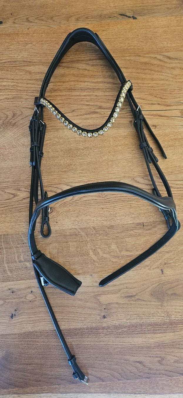 Zaumzeug & Halfter: Heinick Anatomic Pferdezaum, Full, schwarz – Neu (gemäss Beschreibung) aus Neerach von van_s28z 3