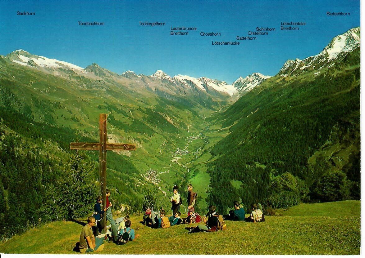 Cartoline postali: Lötschental – Usato da Hochdorf venduto da Ziegel-16