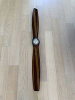 Uhr Flugzeugpropeller-Reproduktion