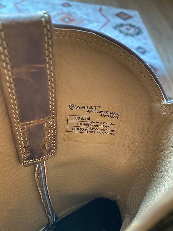 Scarpe da uomo: Ariat Westernreitstiefel Gr. 37 – Nuovo e nell'imballaggio originale da Thun venduto da mel_tcf5 3