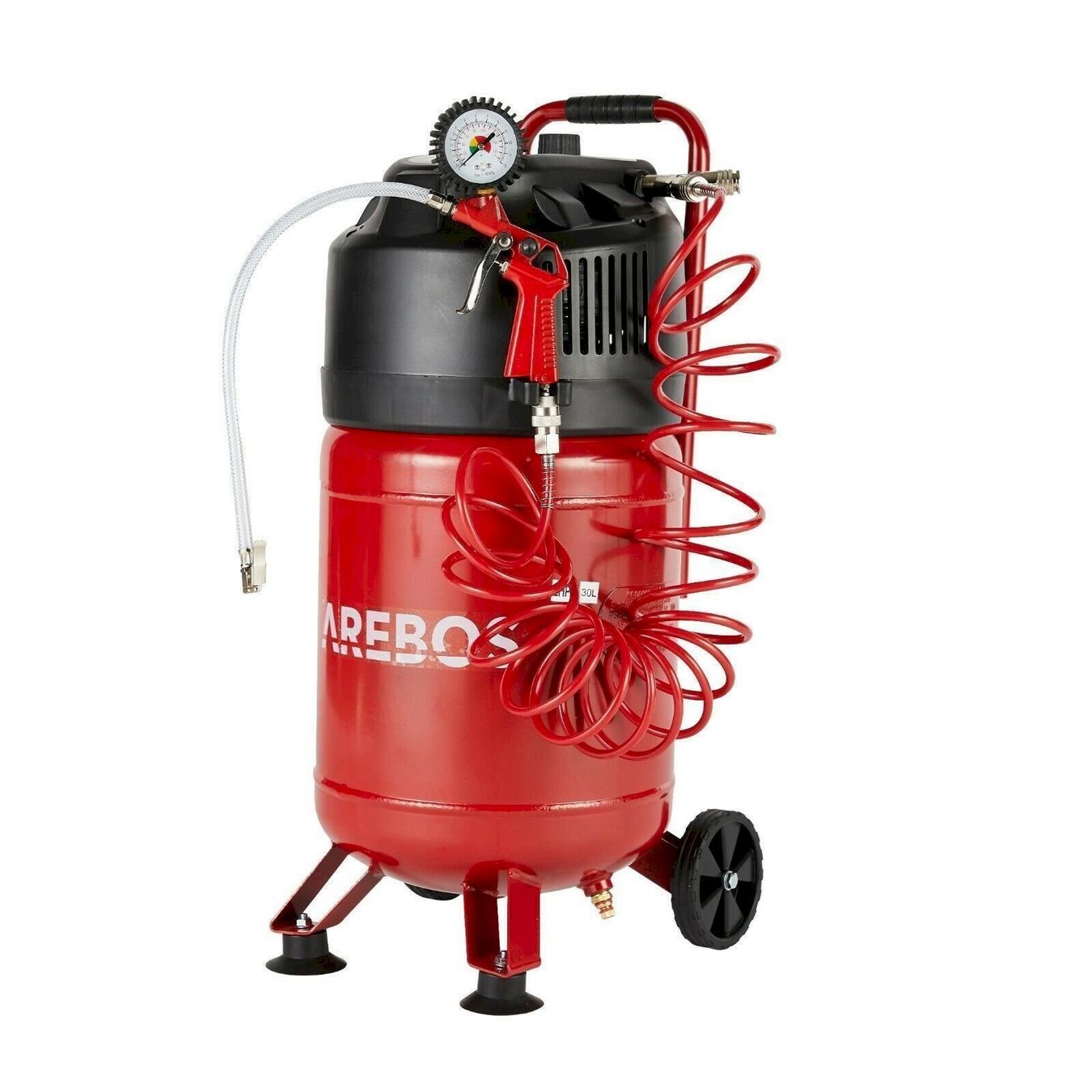 Compressori: AREBOS Druckluft Kompressor 30 L 10 bar – Nuovo e nell'imballaggio originale da Bottighofen venduto da zaap 4