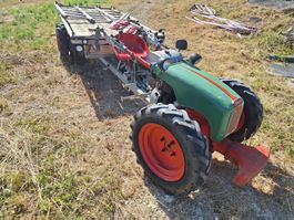 schöner Rapid mit Triebachsanhänger Traktor Motorkarren