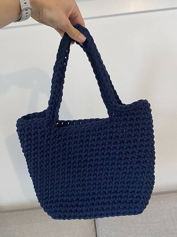Borse: Handgemachte gehäkelte Tasche – Usato da Horgen venduto da mel_h2pn