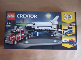 LEGO Creator 31091 3in1 Space Shuttle Transporter neu OVP