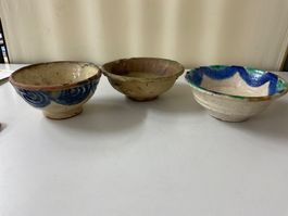 3 antike Schalen, Keramik