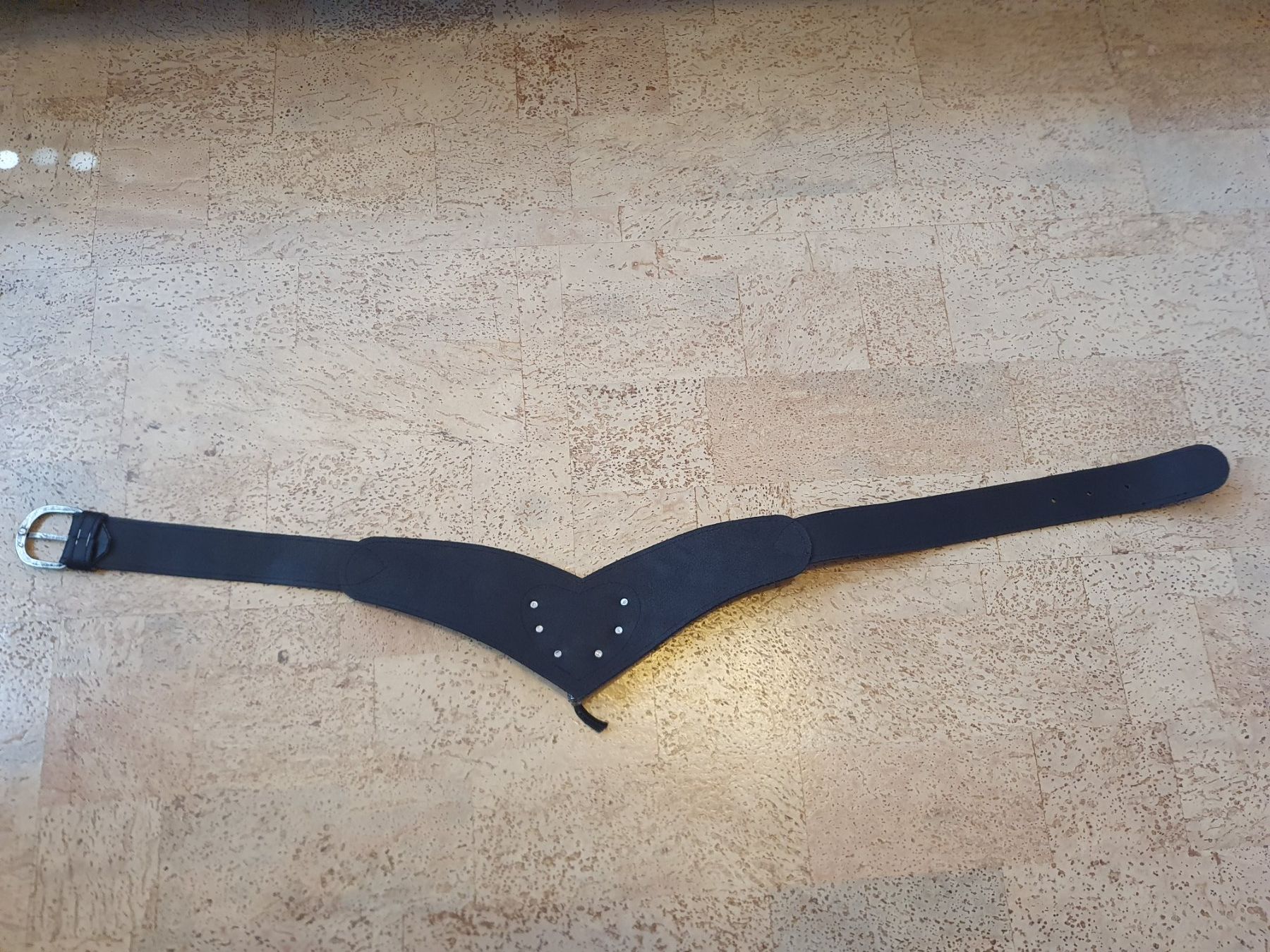 Cinture: Trachtengurt - schwarz - Leder - Herz – Usato da Steffisburg venduto da C.Kreuzer 5