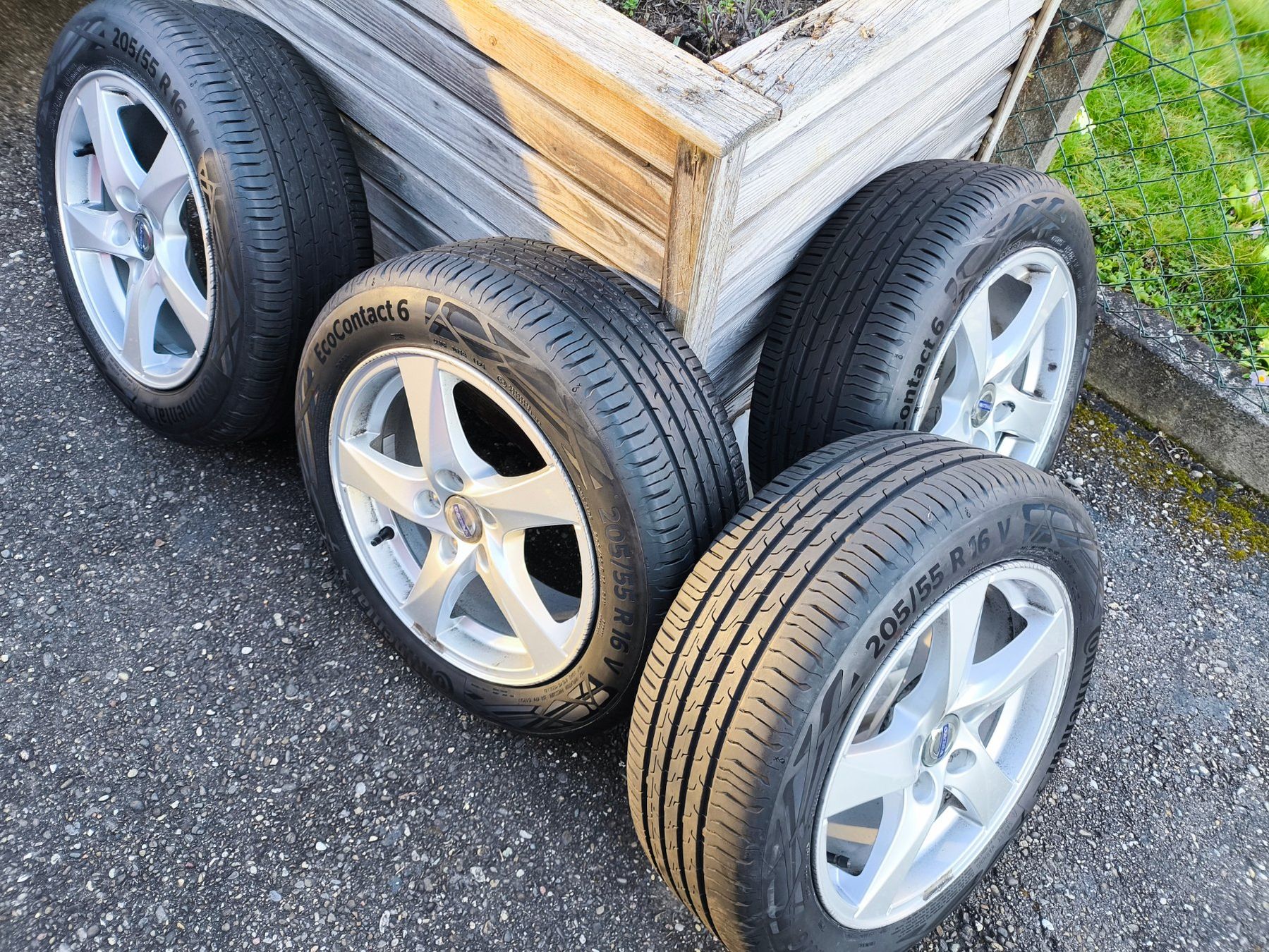Continental Pneus & Kompletträder: Set Volvo 4x Sommerreifen 205/55 R16 91V – Gebraucht aus Möhlin von mcintel 3