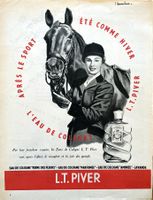 L.T. Piver Parfum - Alte Werbung / Ancienne publicités 1955