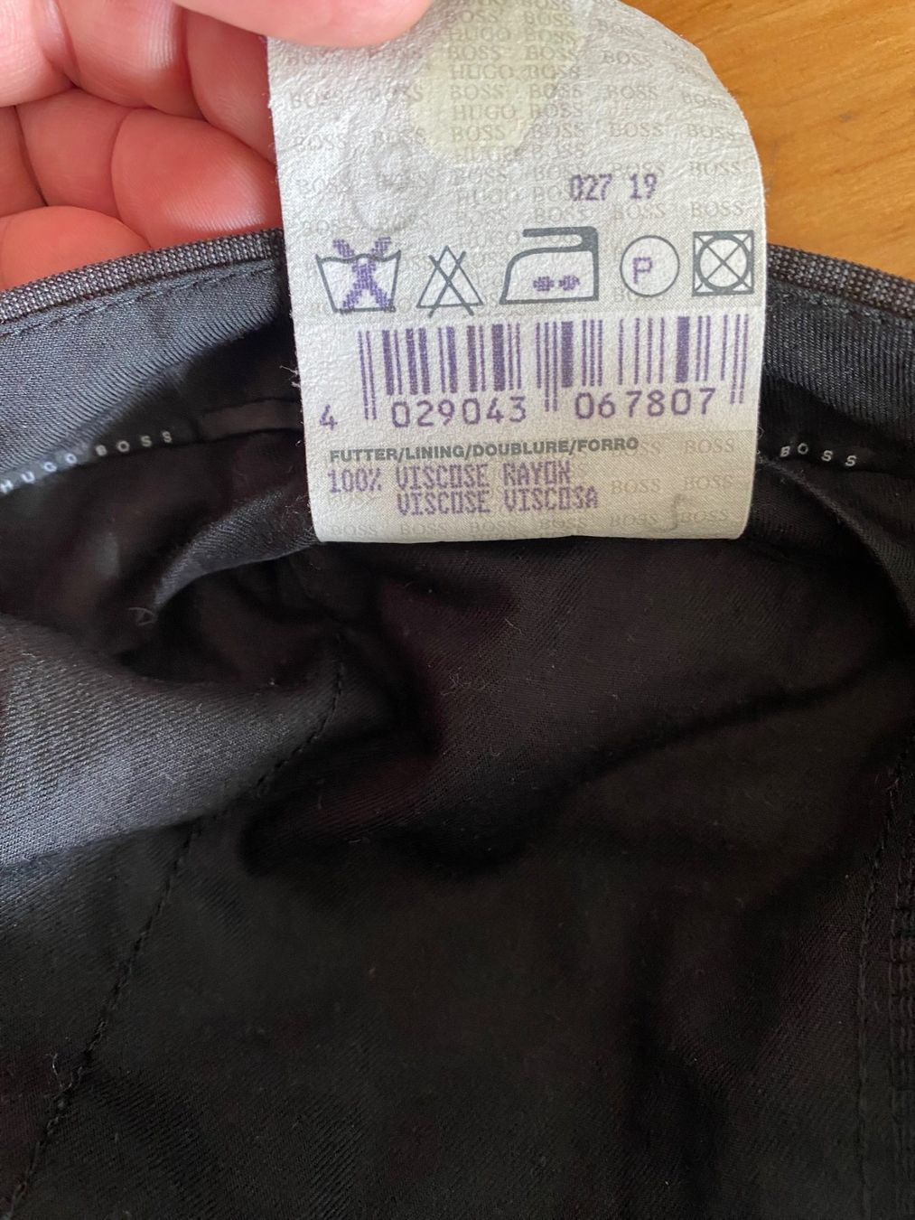 Hugo Boss Completi: HUGO BOSS ANZUG – Usato da Luzern venduto da Turmliebe 3