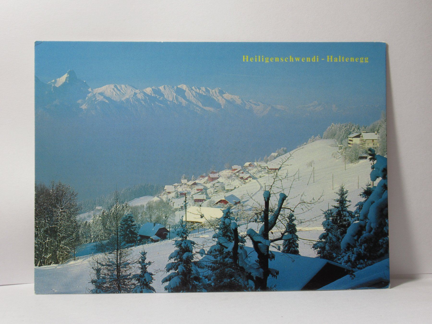 Ansichtskarten: Heiligenschwendi - Haltenegg ob Thun – Neu (gemäss Beschreibung) aus Grenchen von Bluemchen1900
