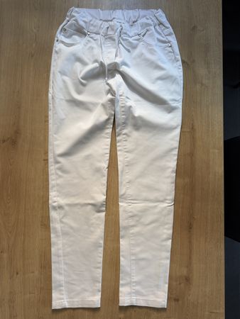 Clinic Dress Hose weiss in Grösse 36