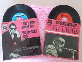 RAY CHARLES * I CAN'T STOP LOVING * HIT THE ROAD * YESTERDAY