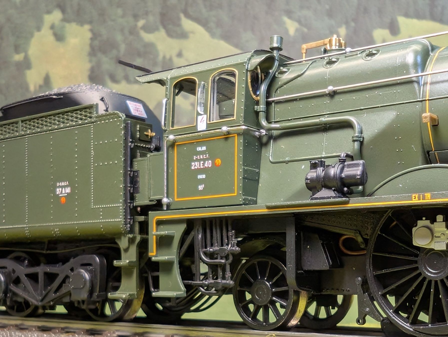 Roco Modellini di ferrovie: Roco 79079 Edition _ SNFC Dampflokomotive 231 E 40 _ digital – Usato da Uerikon venduto da Airport68 9