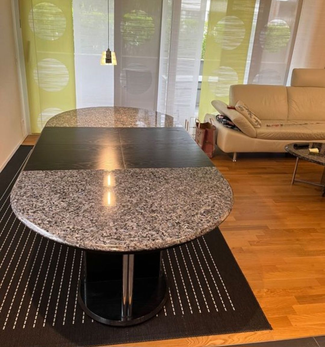 Tavoli: Granite Dining Table – Usato da Adliswil venduto da Nazia1981 5