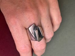 Designerring Abstrakt Faltpapier (60)