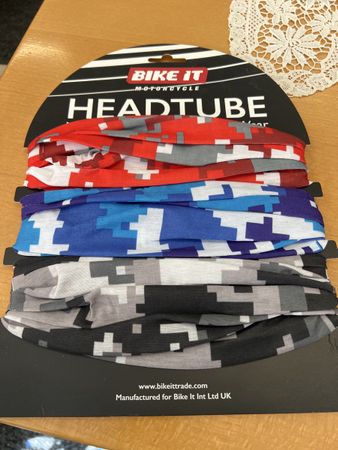 Bike IT Headtube Multifunktionstuch, 3 neu und ungetragen!