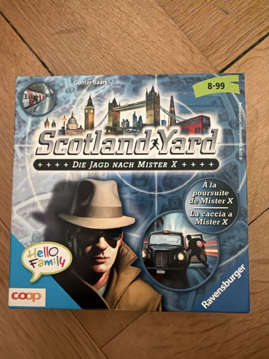 Giochi: Scotland Yard Mini: Coop – Usato da Olten venduto da Sime33