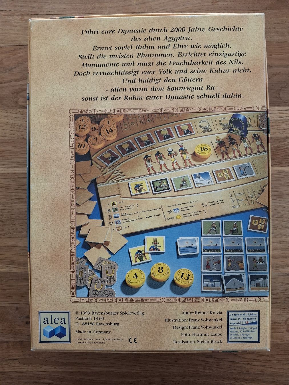 Giochi: Brettspiel Ra – Usato da Zürich venduto da Vordermannd86 1