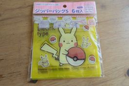 Pokemon Pikachu - Fancy Zip Bag Grip Beutel