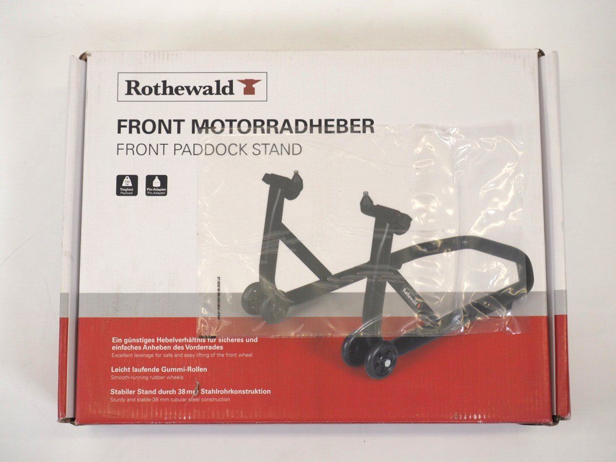 Ständer: ROTHEWALD Motorradheber Front (26072846) – Neu und originalverpackt aus Zürich von fundsachenverkauf 1