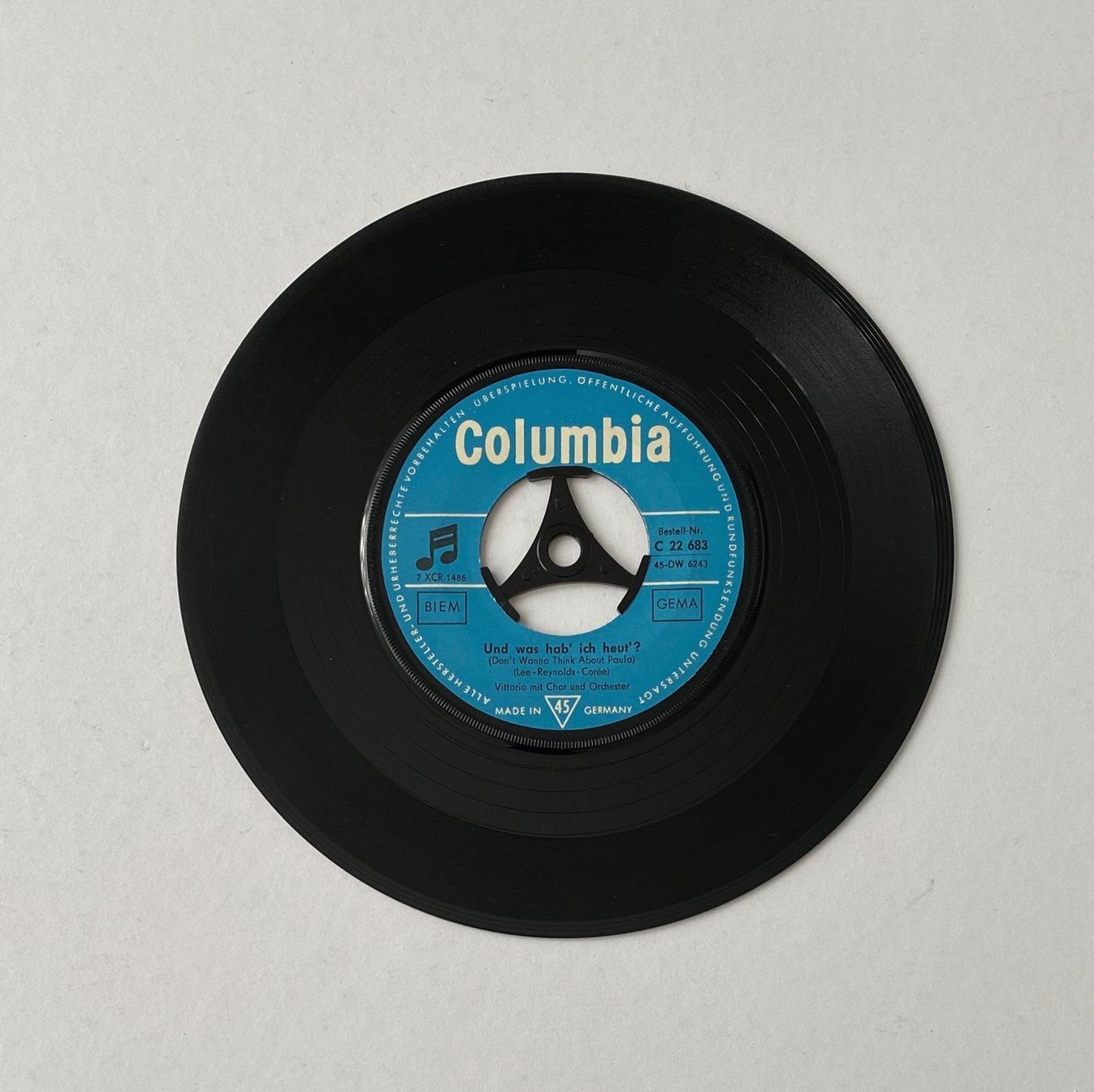 Schallplatten: Vittorio, jeder Weg, den ich geh – Gebraucht aus Flums von Aebo1 3