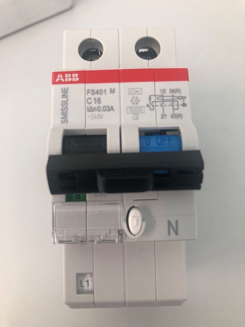 ABB Componenti elettronici: FILS Schalter ABB – Nuovo e nell'imballaggio originale da Röschenz venduto da Prydwynn 1