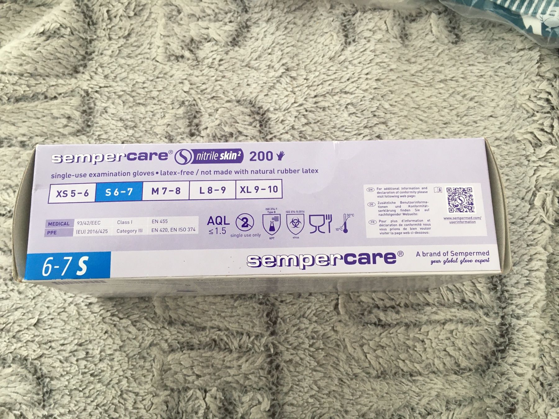 Guanti & manicotti: SemperCare 200 Handschuhe Latex-free – Nuovo e nell'imballaggio originale da Gächlingen venduto da Tara_devi 1