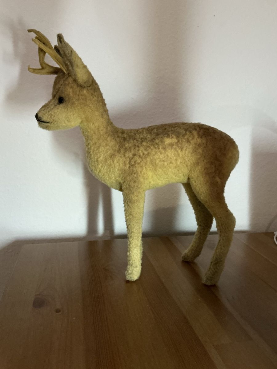 Steiff Spielzeuge: Steiff Hirsch  – Gebraucht aus Basel von S.Wehrli72 3