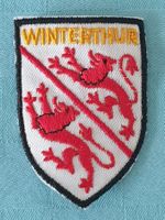 Vintage Badge Wappen Stadt Winterthur ST. GALLER STICKEREI