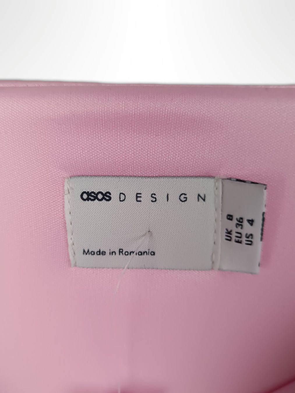 Asos Vestiti: ASOS Schulterfreies Kleid rosa Gr. 36 – Usato da Suhr venduto da Restwert_Suhr 5