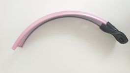 Hinterrad Schutzblech für Kindervelo Rosa metalisée BIB12