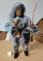 Schwarzenberger Krippenfiguren Hirt 27cm mit Tasche usw. N1