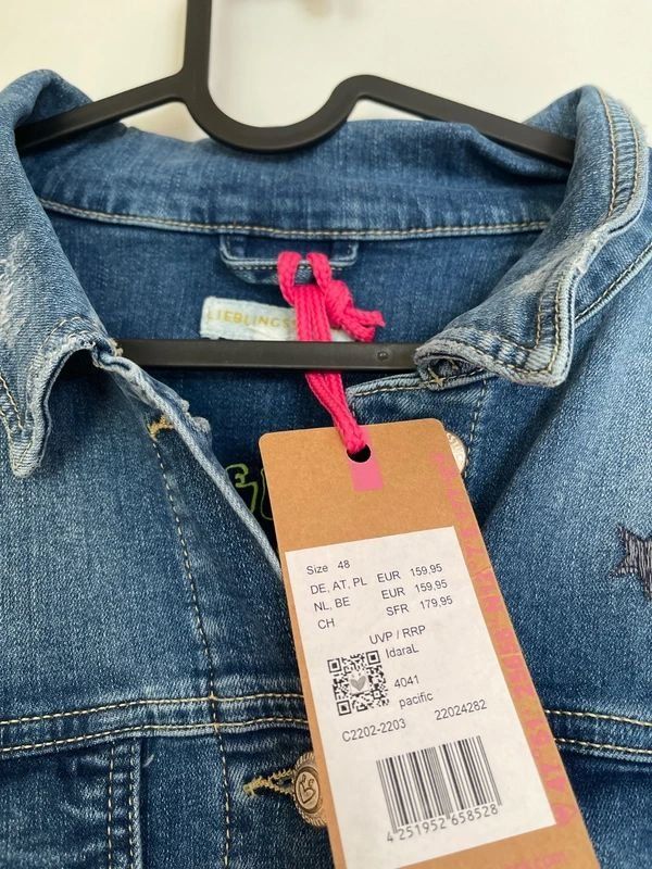 Lieblingsstück Jacken: LIEBLINGSSTÜCK Jeansjacke, Grösse 48 – Neu und originalverpackt aus Riehen von markstre11 2