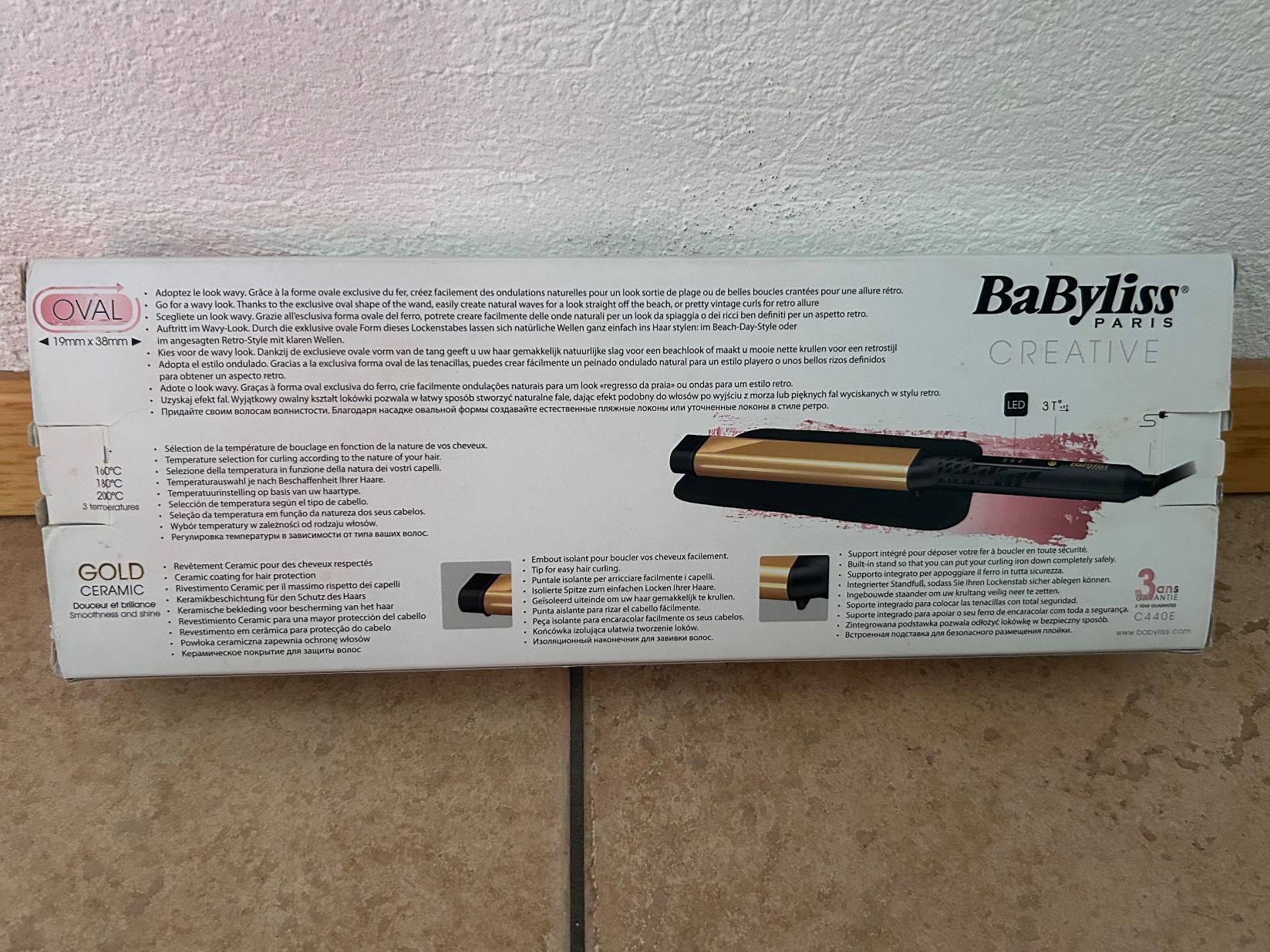 BaByliss Piastre & Arricciacapelli: BaByliss Creative Oval Wand Lockenstab – Nuovo (secondo la descrizione) da Oberkulm venduto da angela_05 1