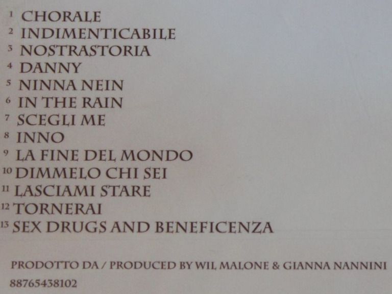 CD: GIANNA NANNINI - INNO CD originalverpackt, vergriffen – Nuovo e nell'imballaggio originale da Tübach venduto da JamesStone 4
