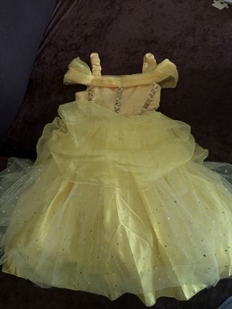 Verkleidungskleid Prinzessin Bell Grösse 110