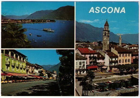 Ansichtskarten: Ascona - 3 Bild AK – Gebraucht aus Binningen von Mountainrider