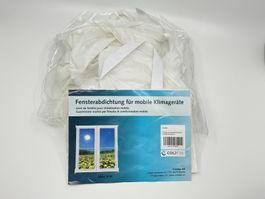 Fensterabdichtung für mobile Klimageräte neu